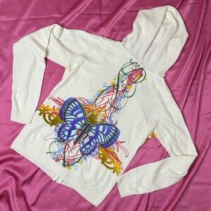 🦋 Y2k Butterfly Graphic Hoodie 🦋